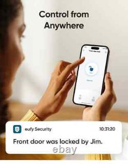 Smart Lock C220 Fingerprint Keyless Entry Door Lock Built-in Wi-Fi App Remote