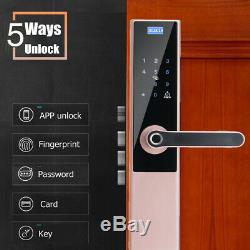 Smart Lock Digital Electronic Code Door Lock APP Touchscreen Fingerprint Keyless