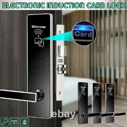 Smart Lock Electronic Code Door Card Keypad Digital Keyless Security Hotel
