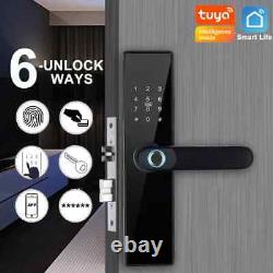 Smart Lock Fingerprint Digital Password Electronic Lock Keyless Access TypeC USB