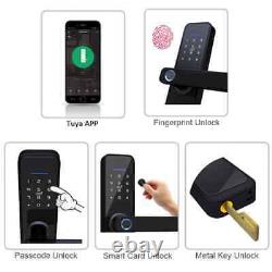 Smart Lock Fingerprint Digital Password Electronic Lock Keyless Access TypeC USB