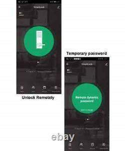 Smart Lock Fingerprint Digital Password Electronic Lock Keyless Access TypeC USB