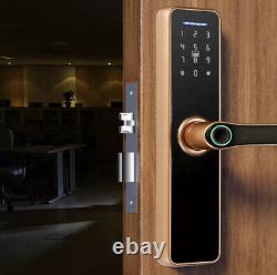 Smart Lock Fingerprint Door Lock Digital Electronic Entry Control Keyless