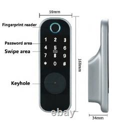 Smart Lock Fingerprint Door Lock Digital Electronic Entry Control Keyless ED3