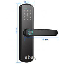 Smart Lock Fingerprint Door Lock Digital Electronic Entry Control Keyless X8-TY