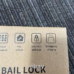 Smart Lock Fingerprint Door Lock Keyless Entry Door Lock Bedroom Door Knob LOT/4