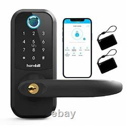 Smart Lock Fingerprint Door Lock hornbill 5-in-1 Keyless Entry Keypad Door Lo