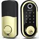 Smart Lock, Fingerprint Smart Deadbolt Lock, 5-in-1 Keyless Entry Door Lock With