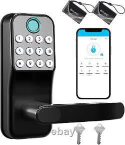 Smart Lock Front Door Keyless Entry Door Lock Smart Door Lock with Handle Digita