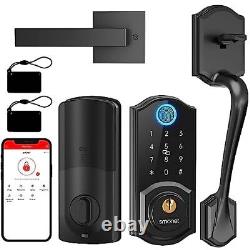 Smart Lock Front Door, SMONET Keyless Entry Door Lock