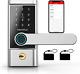 Smart Lock, Heantle Keyless Entry Door Locks Fingerprint Bluetooth Electronic Le