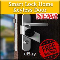Smart Lock Home Keyless Door Fingerprint Password Electronic Lock Wireless App
