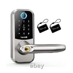 Smart Lock, Hornbill Fingerprint Keyless Entry Locks with Touchscreen Keypad, B