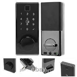 Smart Lock Keyless Entry Deadbolt Door Lock BT Fingerprint Entrance Guard Card