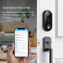 Smart Lock, Keyless Entry Deadbolt Door Lock, SMONET Electronic Bluetooth with