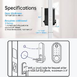 Smart Lock, Keyless Entry Deadbolt Door Lock, SMONET Electronic Bluetooth with B