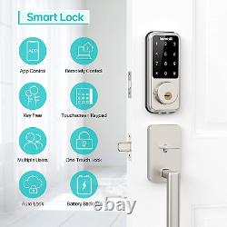 Smart Lock Keyless Entry Deadbolt Door Locks, Hornbill Smart Lock Front Door, Digi