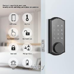 Smart Lock, Keyless Entry Door Lock, Electronic Keypad Deadbolt, Front Door Locks, S