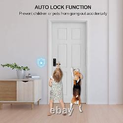 Smart Lock, Keyless Entry Door Lock Hbodier 5-In-1 Smart Door Lock for Front Doo