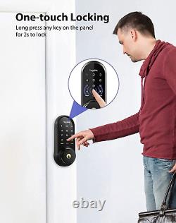 Smart Lock, Keyless Entry Door Lock, Keypad Smart Door Lock, Smart Deadbolt Lock, El