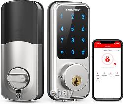 Smart Lock Keyless Entry Door Lock Remote Lock/Unlock, Voice Control