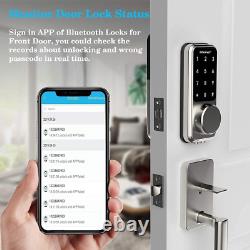 Smart Lock Keyless Entry Door Lock Remote Lock/Unlock, Voice Control