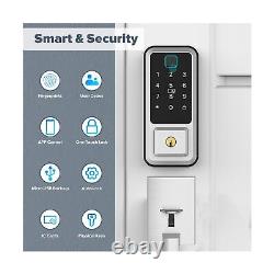 Smart Lock Keyless Entry Door Lock with Handles CINOP Fingerprint Smart Deadb