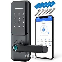 Smart Lock Nyboer Smart Door Handle Fingerprint Keyless Entry Door Lock with