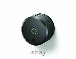 Smart Lock Pro for Secure Keyless Entry to Your Smart Home Dark Gray