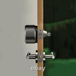 Smart Lock Pro for Secure Keyless Entry to Your Smart Home Dark Gray