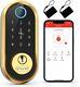 Smart Lock Smonet Bluetooth Keyless Entry Keypad Gold