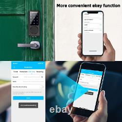 Smart Lock, Smonet Touchscreen Keypad Deadbolt, Keyless Door Entry for Exterior Do