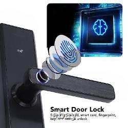 Smart Lock WiFi Deadbolts Fingerprint Keyless Entry Door Lock With App IC