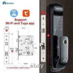 Smart Lock Wifi Fingerprint Intelligent Doorbell Keyless Entry Electronic Lock
