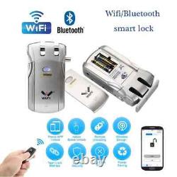 Smart Lock Wireless WIFI Bluetooth Control APP Electronic Keyless Lock 433MHz