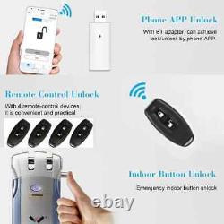 Smart Lock Wireless WIFI Bluetooth Control APP Electronic Keyless Lock 433MHz