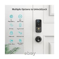Smart Lock for Front Door Lock Set Keyless Entry Deadbolt with Handle Door