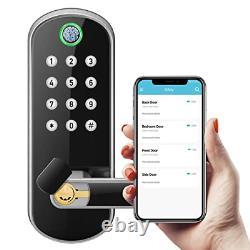 Smart Lock, samtechT Keyless Entry Door Lock, Fingerprint Door Lock, Digital for