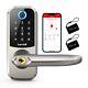Smart Lockhornbill Fingerprint Keyless Entry Locks With Touchscreen Keypadblu