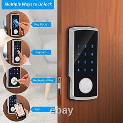 Smart Locks for Front Door Keypad Deadbolt Keyless Entry Door Locks with Keyp