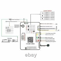 Smart Phone Control Car Alarm System Kit Start Engine Lock Unlock Door Keyless
