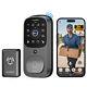 Smart Security Door Lock 2k Video Camera+doorbell+fingerprint Keyless Deadbolt