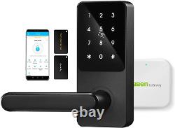 Smart Wi-Fi Lock with Handle Keyless Entry Door Lock with Touch Keypad