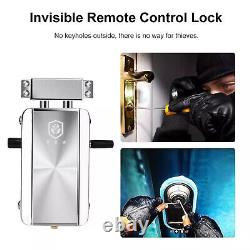 Smart Wireless Door Lock Bluetooth Remote control Deadbolt Hidden Keyless Lock