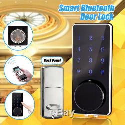 Smart bluetooth Touch Door Lock Password APP Digital Keyless Home Security