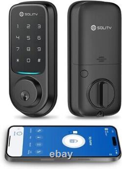 Solity Smart Home Digital Door Lock Alexa and Google Keyless Entry NIB