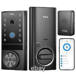 TCL D1 Max 3in1 Smart Lock 2K Camera WiFi Doorbell Fingerprint Smart Lock