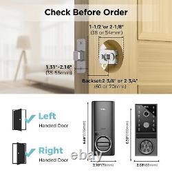 TCL D1 Max 3in1 Smart Lock 2K Camera WiFi Doorbell Fingerprint Smart Lock