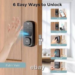 TCL D1 Pro Palm Vein Smart Lock, Wi-Fi Keyless Entry Door Lock, App Remote Control