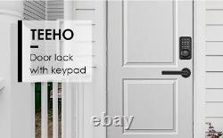 TEEHO TZ001 Keypad Door Lock Keyless Entry Electronic Lock Smart Digital Lock